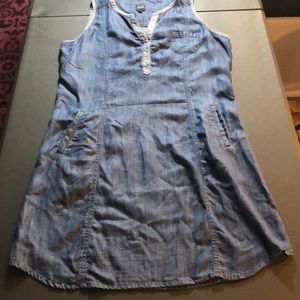 Blue by Saks Fifth Avenue denim dress Size XL